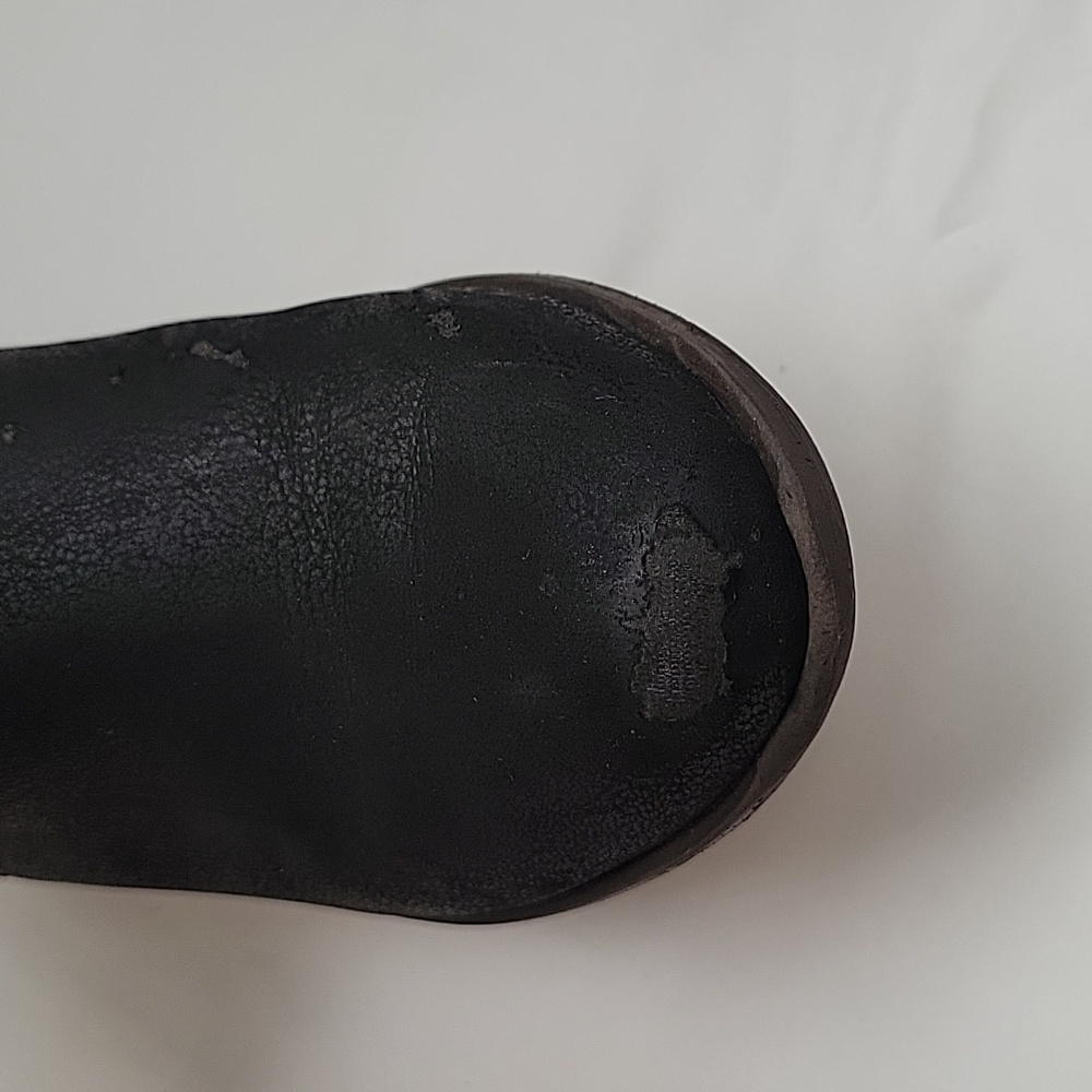 Lucky Brand black ankle boots w/side zippers. SIZE 13 for girls. - Picture 5 of 15